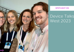 Group photo of Health+Commerce teammates at DeviceTalks West 2023