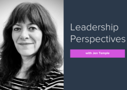 Jen Temple Leadership Perspectives banner
