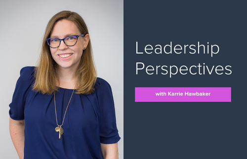 Karrie Hawbaker Leadership Perspectives banner