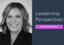 Nicole Beckstrand Leadership Perspectives banner